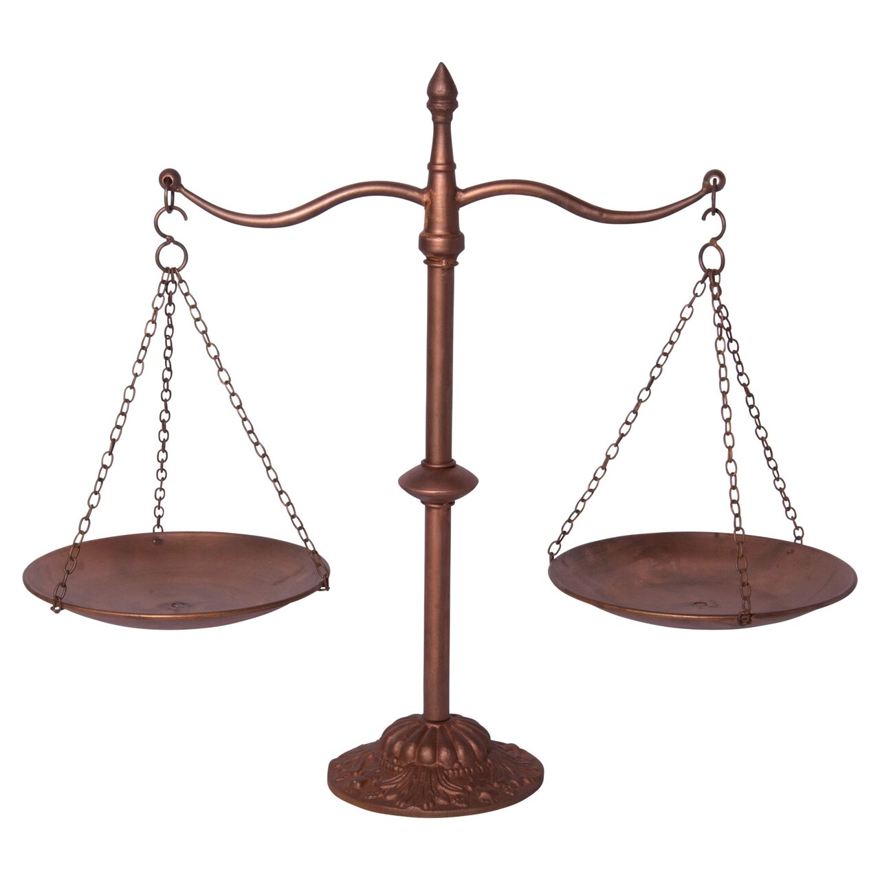 Creative Design 22.5" Bronze Traditional Balance Scale Tabletop Decor